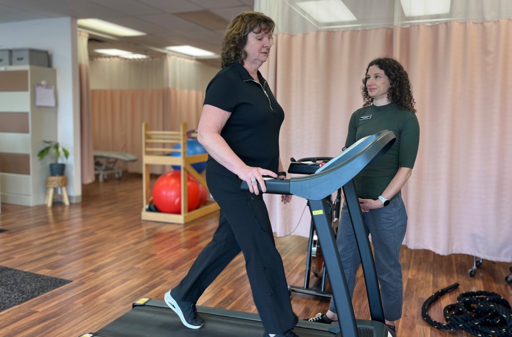 Terri Swain-Collins, who participated, chose to walk about 45 minutes a week a week.