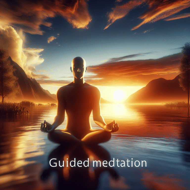 como a meditação guiada pode ajudar no relaxamento