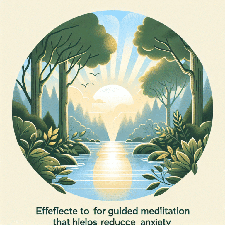 meditação guiada para reduzir a ansiedade: técnicas eficazes