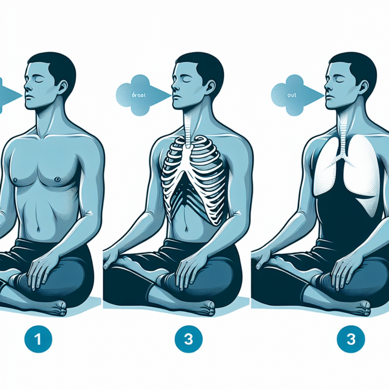 Passo a Passo da Respiração Diafragmática