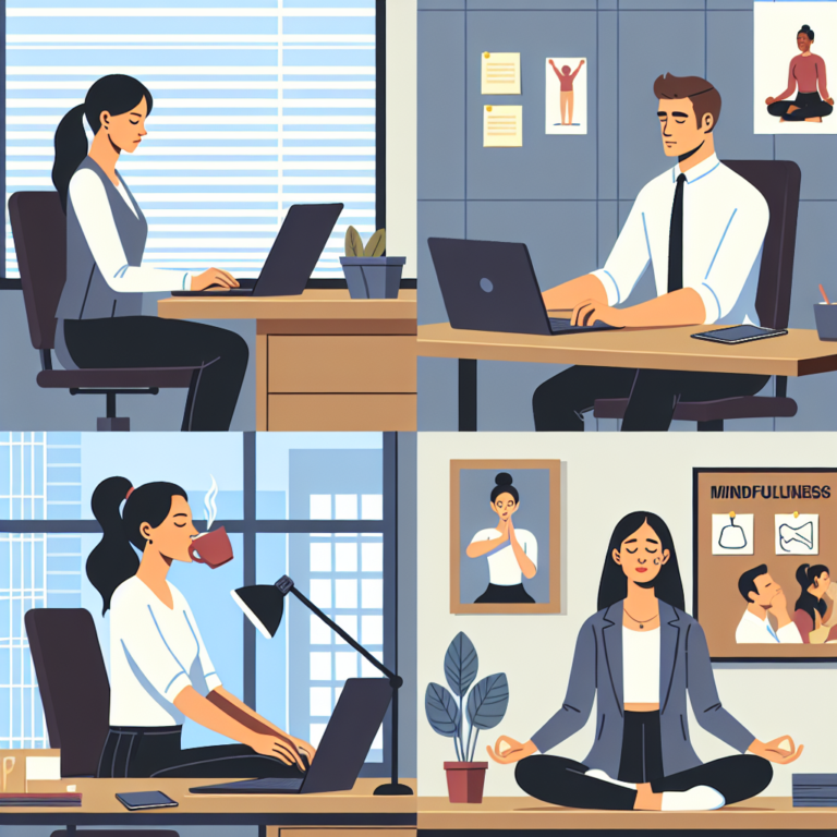 Exercícios de atenção plena no trabalho para aumentar a produtividade